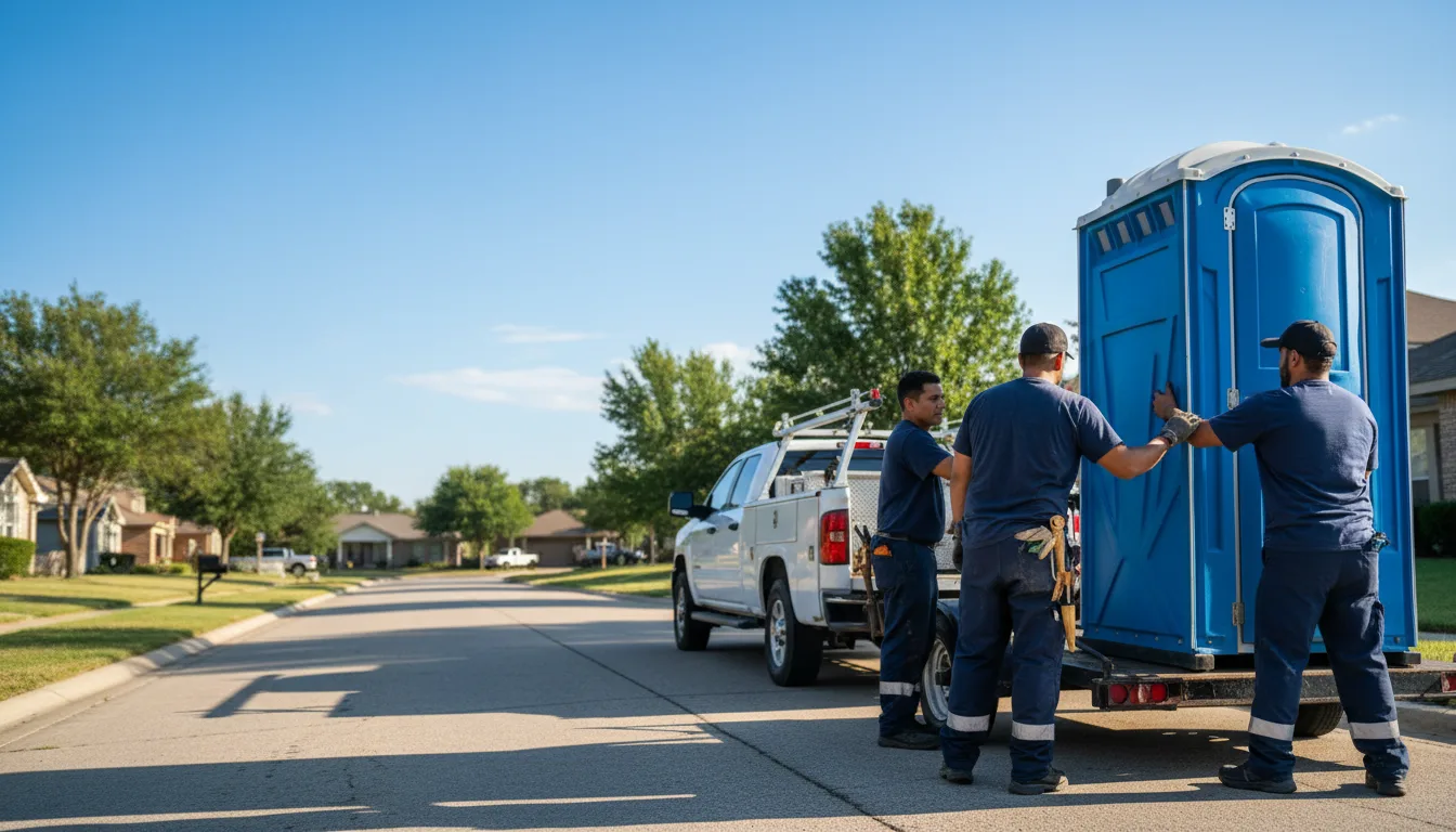 Portable Toilet Rental in Conway, AR near me
